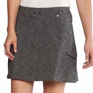 Kuhl NWOT Nova Charcoal Gray Short Athletic Cargo Skort/Skirt Size S